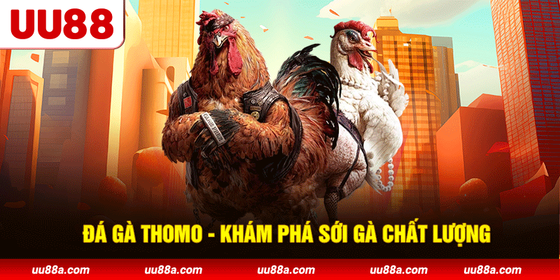 Đá gà Thomo - Khám phá sới đấu chất lượng