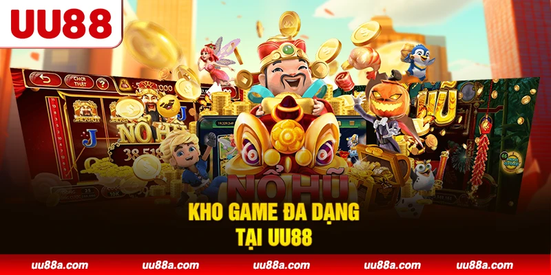 Kho game đa dạng tại UU88